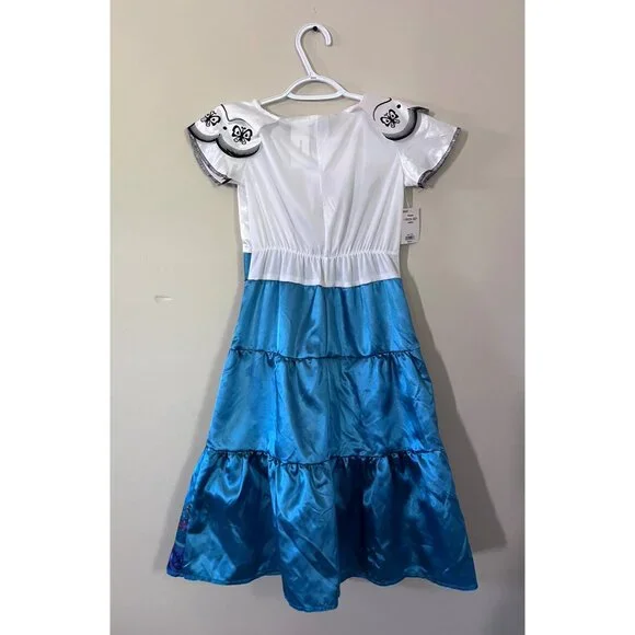 NWT Disney Girls Small (4-6) Encanto Mirabel Halloween Costume Purim Dress - Picture 2 of 4
